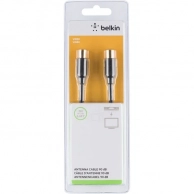 Кабель телевизионный Belkin, TV коакс. папа/мама 2м (F3Y057BT2M) в Ступино