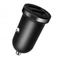 Автомобильное зарядное устройство TFN, x2 2.1А без кабеля черный