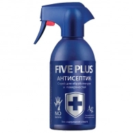 Антисептик Five Plus, для поверхностей и рук 350мл