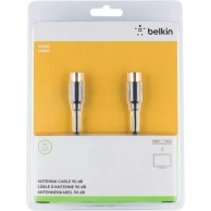 Кабель телевизионный Belkin, TV коакс. папа/мама 5м (F3Y057bt5M)