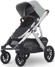 Коляска 2 в 1 UPPAbaby, VISTA V2 STELLA серебристый меланж