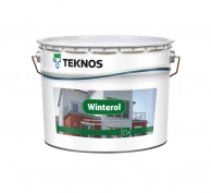 Краска фасадная TEKNOS Винтерол 9л , RAL-9005, Teknos