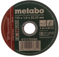 �������� ���� �� ������� Metabo SP-Novorapid ?115�1,0�22,2 ��, ���������� ������� (����)