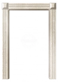 Арка портал/прямая Берлин пвх 190х2200х2200мм Седой дуб, Дверная Линия, Двери