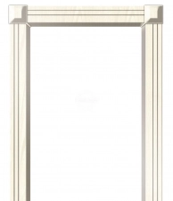 Арка портал/прямая Берлин пвх 190х2200х2200мм Белый ясень, Дверная Линия
