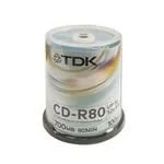  Cd-R Tdk 700Mb 52x 100 .,  , printable (t19884)