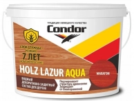 Деревозащитное средство Condor Holz Lazur Aqua Махагон 0,9л