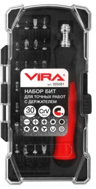 Набор отверток для точных работ Vira 30 предм. 305081
