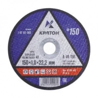 Отрезной круг по металлу Кратон A46tbf ?150х1,8х22,2 мм, Отбойные насадки