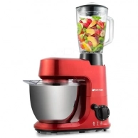 Кухонный комбайн Kitfort, KT-1354 красный