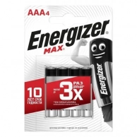  Energizer, MAX LR03/E92 AAA FSB4 4 .