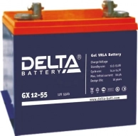 Аккумулятор DELTA GX 12-55 Xpert, Delta