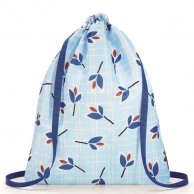 Рюкзак складной Reisenthel Mini Maxi Sacpack leaves blue