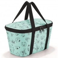 ���������� ������� Reisenthel Coolerbag xs Cats and Dogs mint