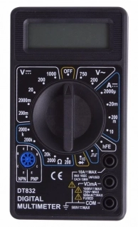 Мультиметры PROconnect, 13-3012 • Портативный мультиметр M832 (DT832) PROconnect