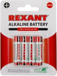   Rexant, 30-1012    AAA/LR03 1,5 V 4 . 