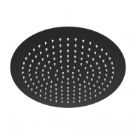 Насадка верхняя душевая Wasserkraft черный A160, WasserKRAFT