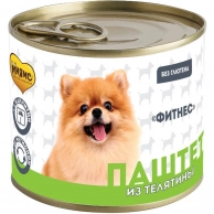 Корм для собак МНЯМС Фитнес паштет из телятины 200 г