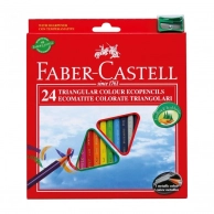 Набор цветных карандашей Faber-castell 24 цвета с точилкой