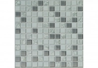  Orro mosaic Glass Gray Crush 30x30, Orro Mosaic