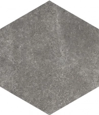  Equipe Hexatile Cement Black 17,5x20