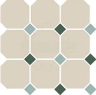 TopCer Octagon White 16/Turquoise 13 + Green 18 Dots 30x30, Topcer