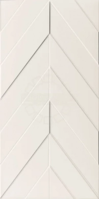   Marca Corona 4D Chevron White Matt Rett 4080