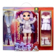  Rainbow high Winter Break Fashion Doll Skyler Violet Willow Purple