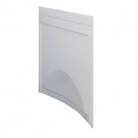 Торцевая панель Radomir Сильвия белая левосторонняя 68х3,5х56 см, Радомир