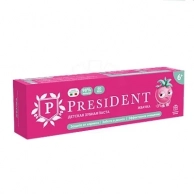 Паста зубная President детская жвачка 6+, 43г