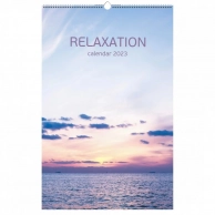 Календарь Канц-Эксмо Релакс Евроспираль 280х435 мм 2023 год