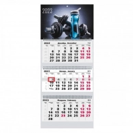 Календарь Канц-Эксмо Stay Healthy Трехблочный 2023 год