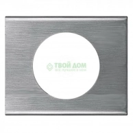 Монтажная рамка Legrand Celiane 69104 фактурная сталь