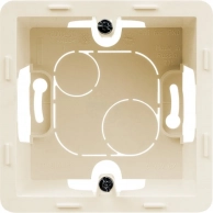 Коробка для накладного монтажа Legrand Inspiria, 1 пост, Цвет - слоновая кость