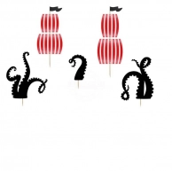Топперы Party Deco pirates 13.5-21см 5шт в ассортименте