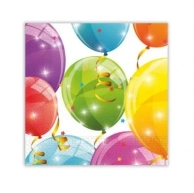 Салфетка двухслойная 33х33 см, 20 шт Procos Sparkling Balloons, Музыкальные инструменты