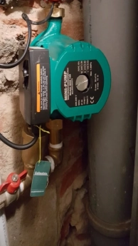 Подключение насоса