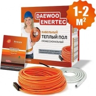 Двужильный кабельный теплый пол Daewoo EnertecDW 25W11L