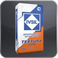 Декоративная фасадная штукатурка ИВСИЛ короед / IVSIL TEXTURA