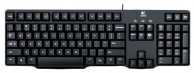 LogitechClassic Keyboard K100 Black PS/2