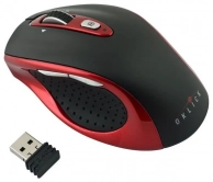 Oklick404 SW Wireless Laser Mouse Red-Black USB