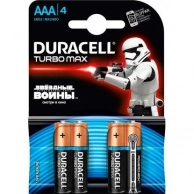     Duracell,  Duracell Turbo Max AAA  4 