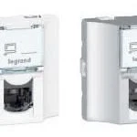 ������� Mosaic RJ 45 ������ ��������� ���. 5e UTP 8 ���������, 2 ������, �������� | ���. 78624 | Legrand � �������