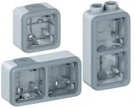 ������� ��������� ��������� Plexo IP55 2 �����, ������������, ����� | ���. 69661 | Legrand