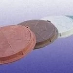 Люк полимерпесчанный легкий круглый