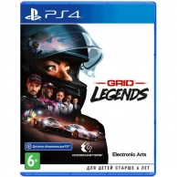 Игра для Sony, PS4 GRID Legends, русские субтитры