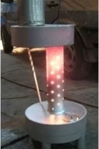 Печь на отработке