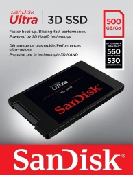  SSD , SanDisk Ultra 3D 500Gb 2.5