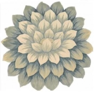  Nourison  Bloom () 1.22x1.22 (4fx4f)