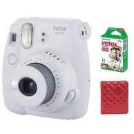    Fujifilm, Instax mini  +  + Instax mini 9 Smokey White
